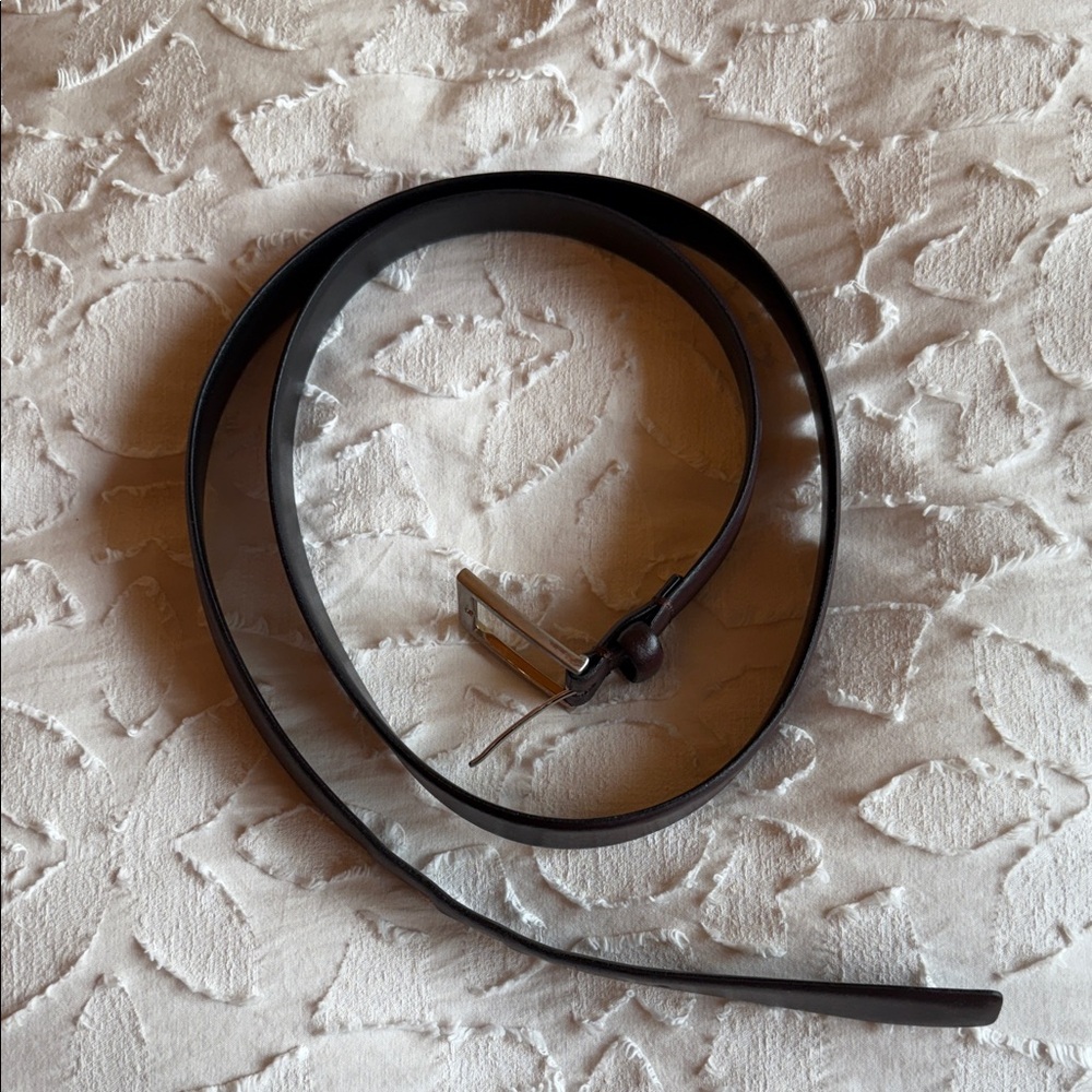 Jos. A. Bank Dark Leather Belt